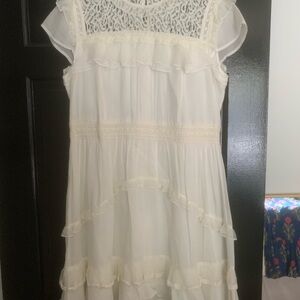 French Connection White Dress